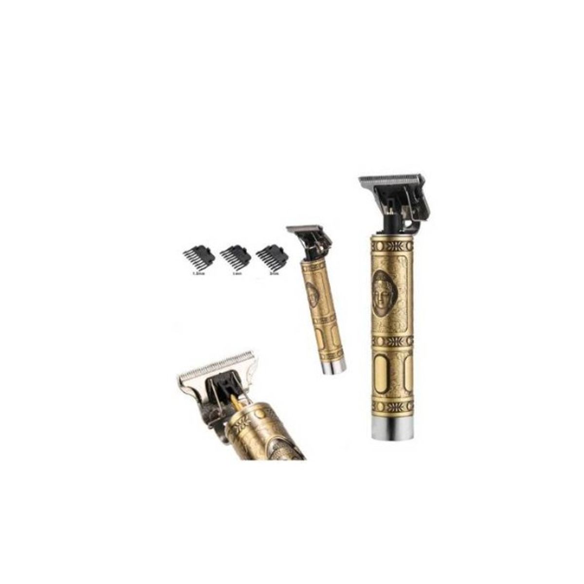 GENERICO - Afeitadora Hair Clipper Dorado - Buda