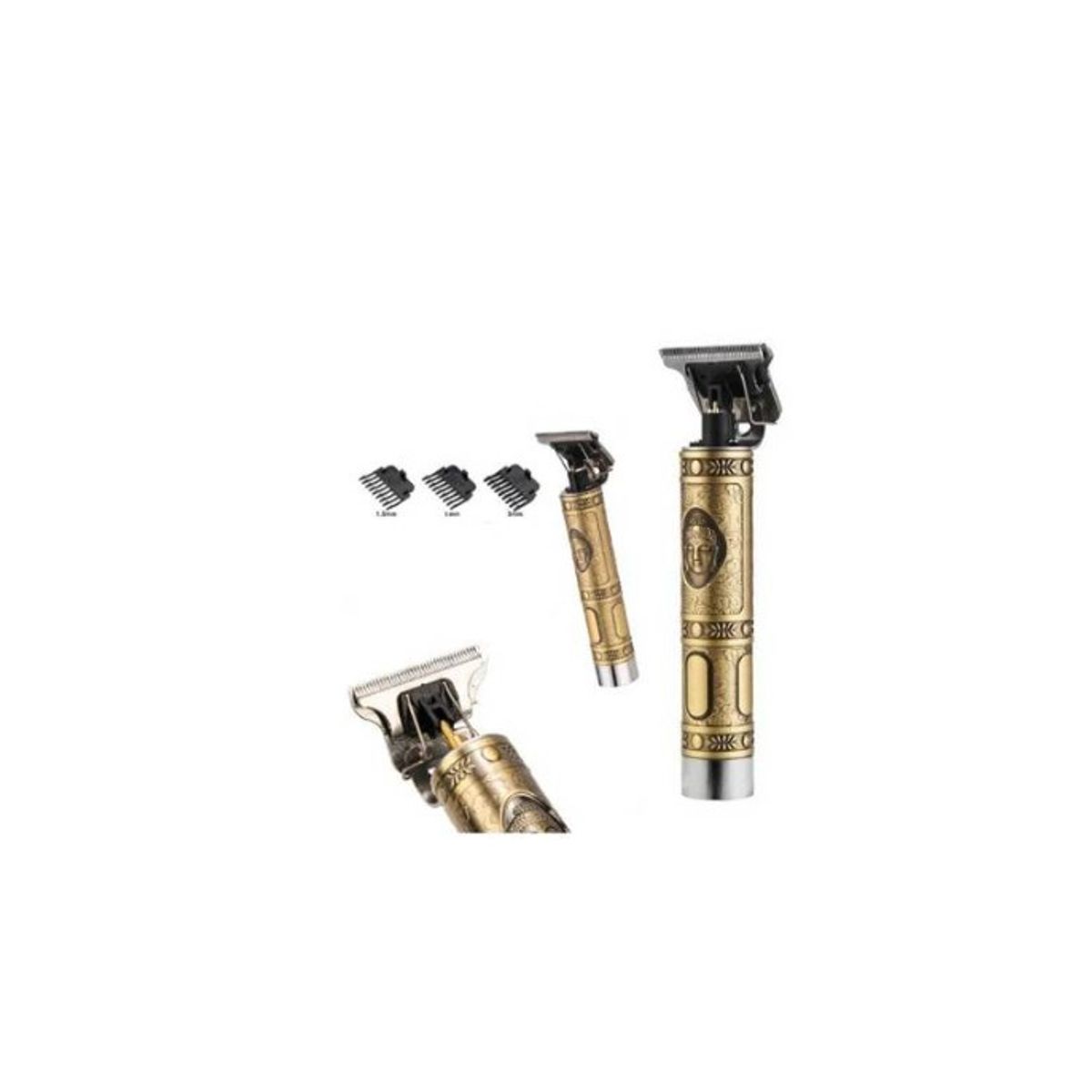 GENERICO - Afeitadora Hair Clipper Dorado - Buda