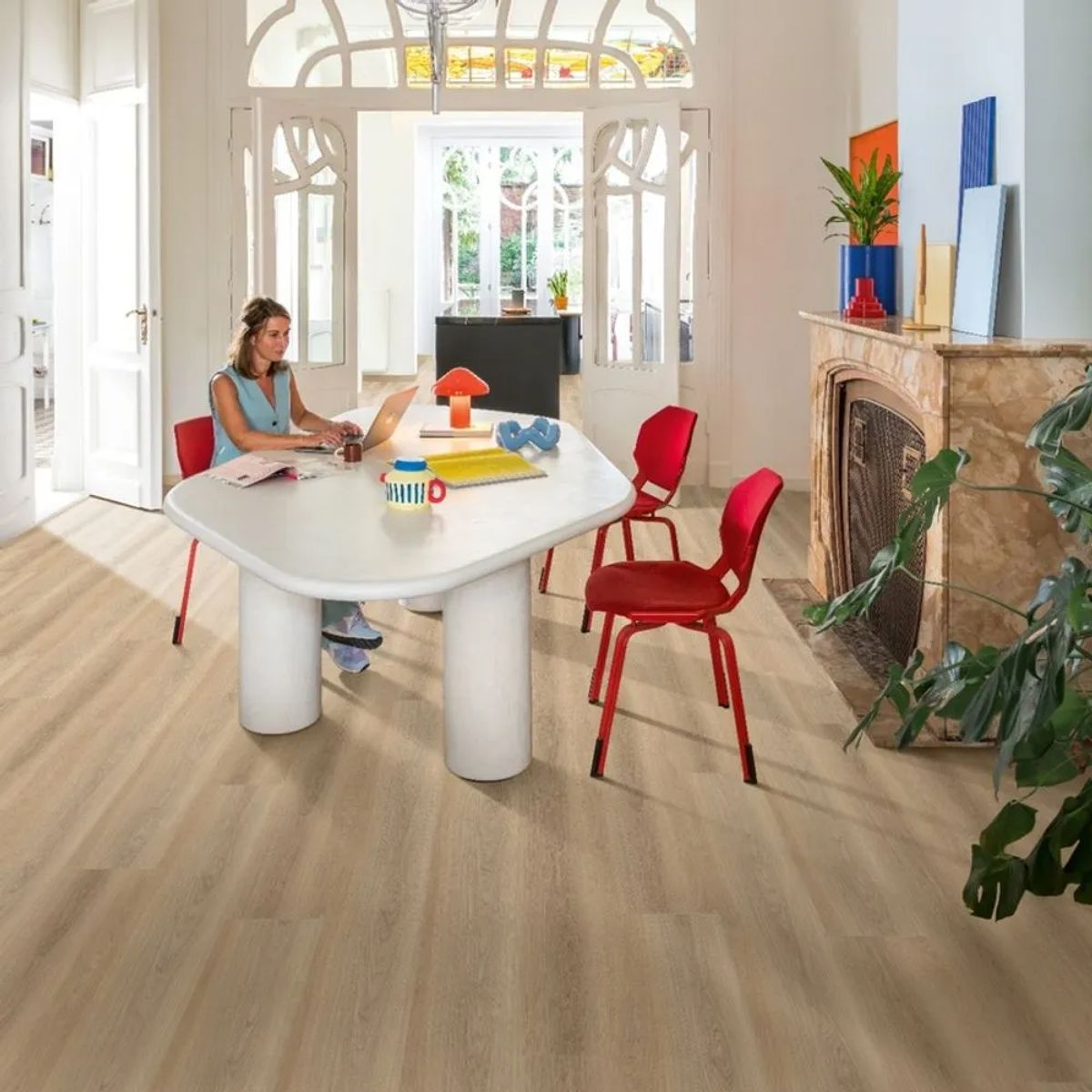 QUICKSTEP - Piso Fotolaminado Luma 1200x215x8 mm