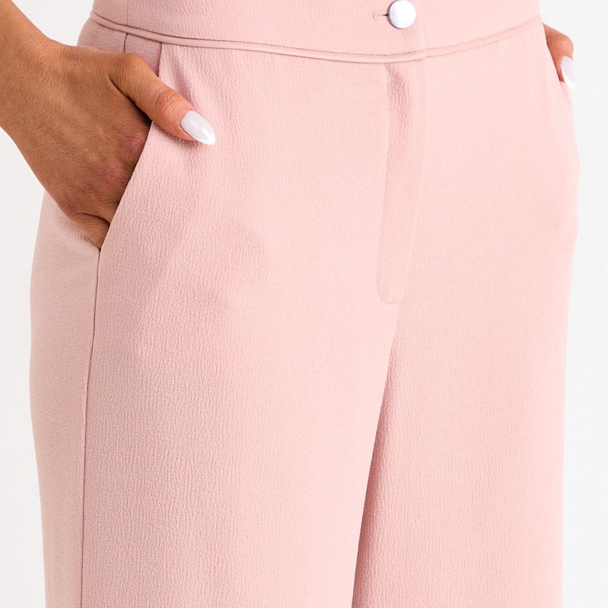 ASH - Pantalon Liso Mujer Rosa Ash