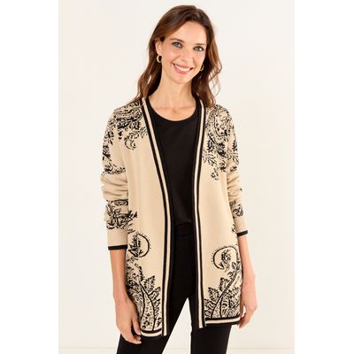 Imagen 2 del producto Tejido Abierto De Fantasia Mujer Beige Magriffe