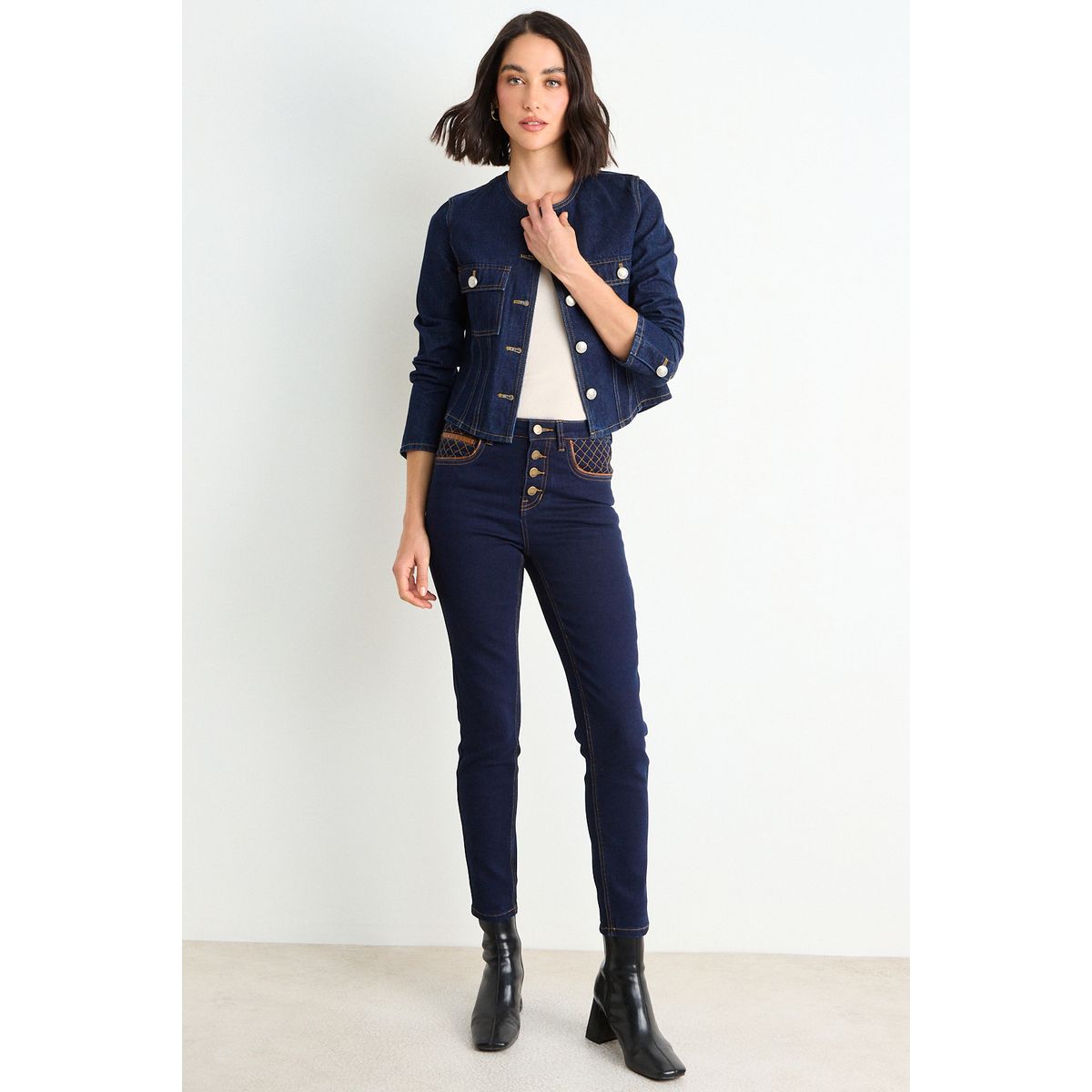 ASH - Skinny Jeans Mujer Azul Ash
