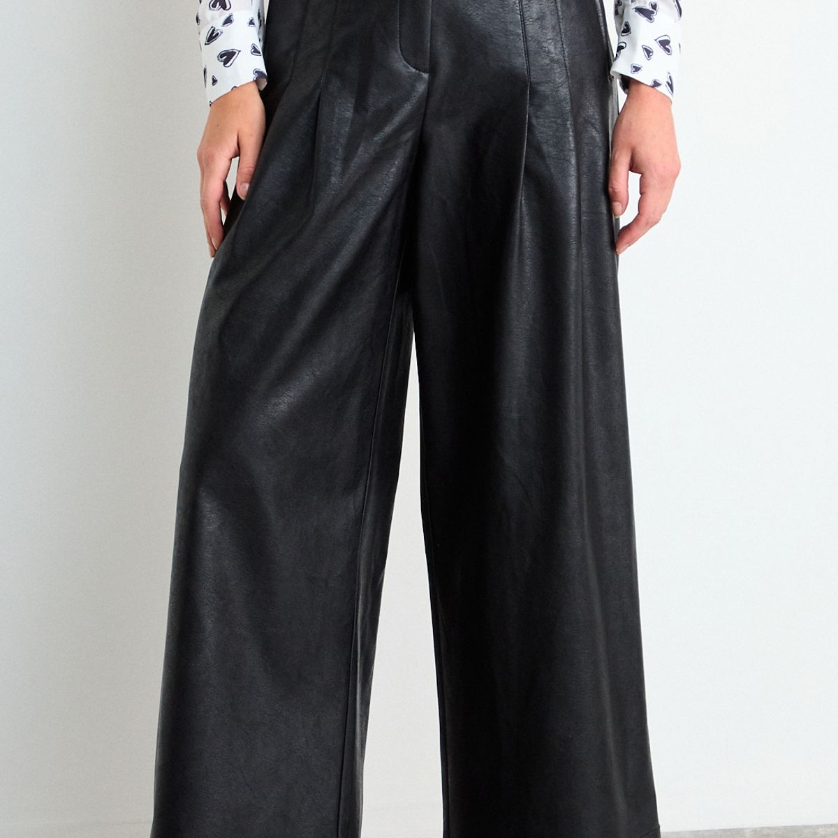 IO - Pantalon Liso Mujer Negro Io