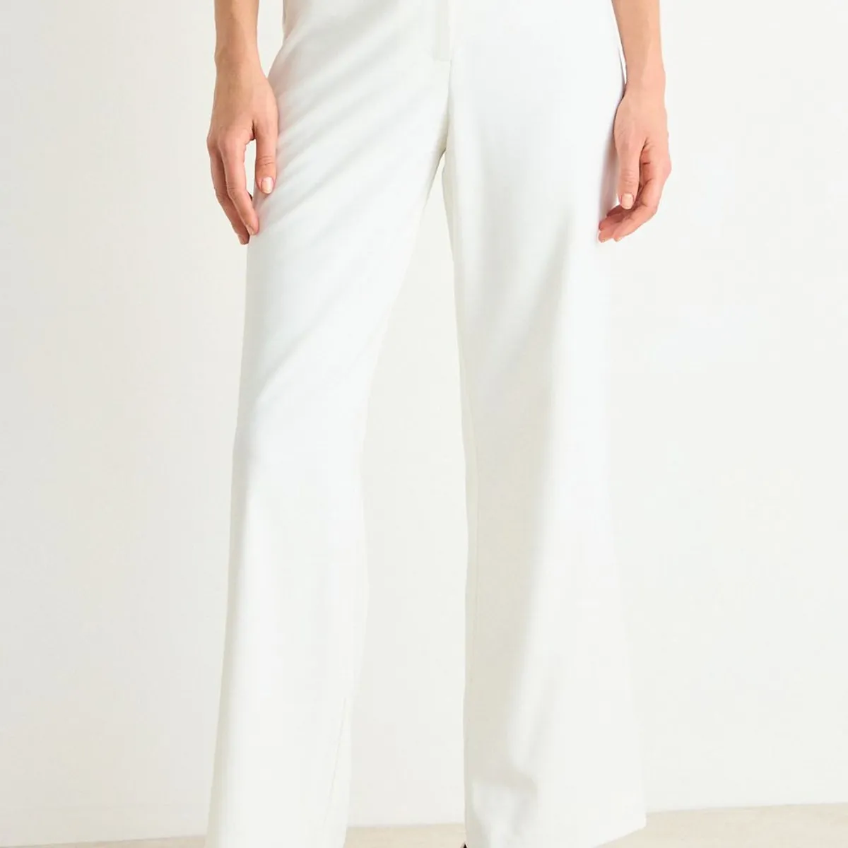 ASH - Pantalon Liso Mujer Crudo Ash