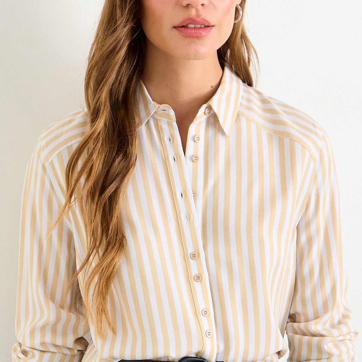 IO - Blusa Fantasia Mujer Beige Io