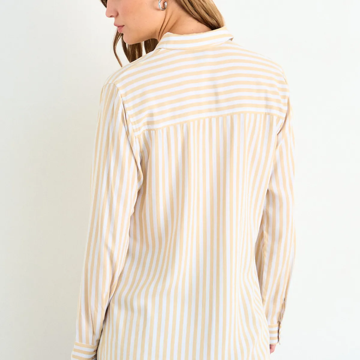 IO - Blusa Fantasia Mujer Beige Io