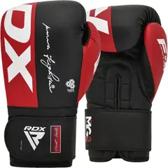RDX - Guante de Boxeo F4 Rojo 16oz