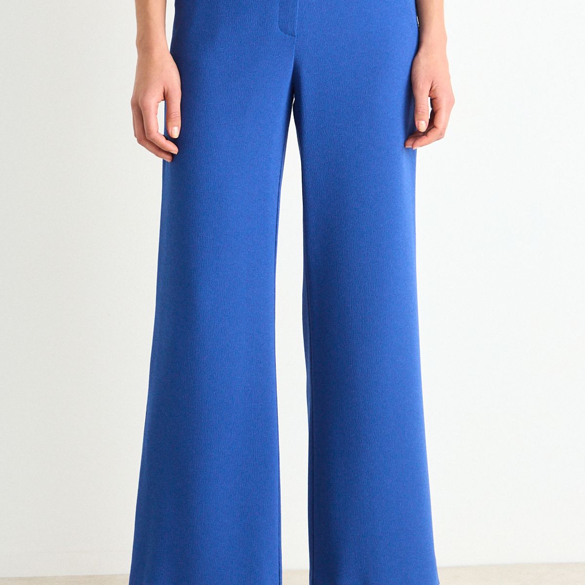 ASH - Pantalon Liso Mujer Azul Ash