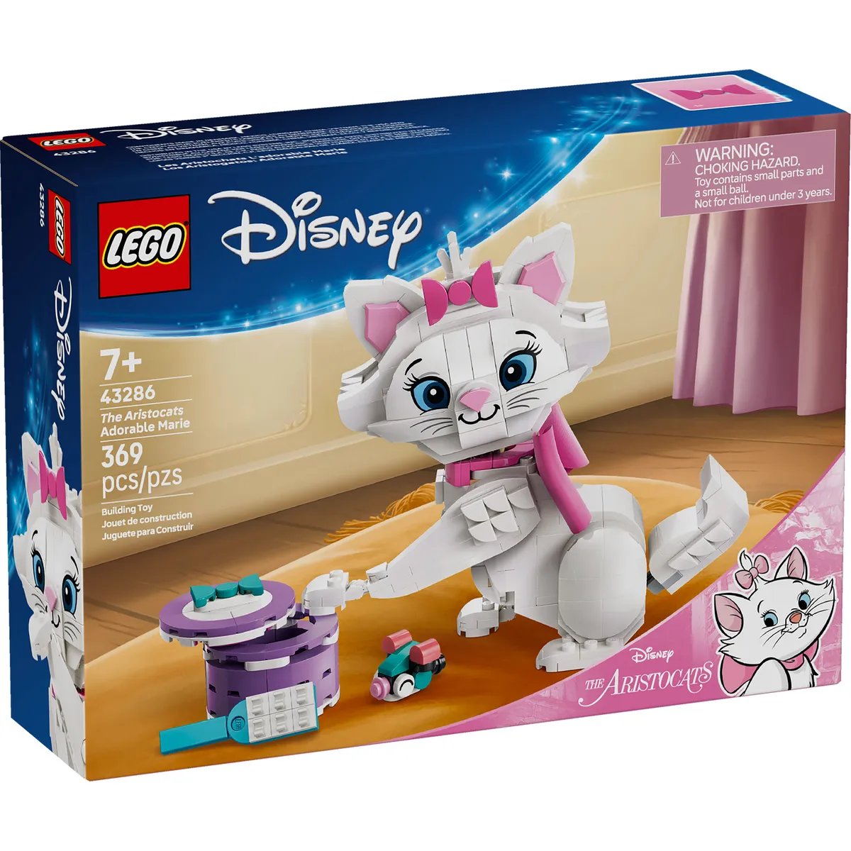 LEGO - LEGO LOS ARISTOGATOS: ADORABLE MARIE DISNEY CLASSIC 43286