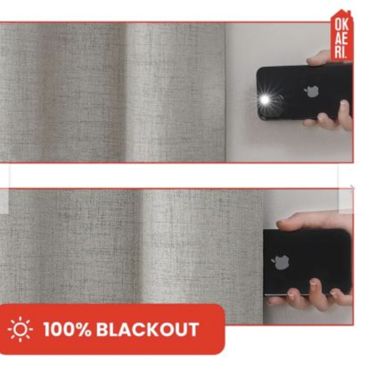 GENERICO - Pack 2 Cortinas Engomadas BlackOut 230x140cm Textura Lino Color Lila Oscuro
