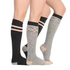 CAFFARENA - Calcetín Largo Angora Pack 3