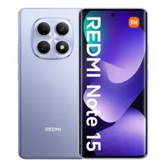 XIAOMI - Redmi Note 15 Purple 8GB RAM+ 256GB Memoria Morado-Nuevo
