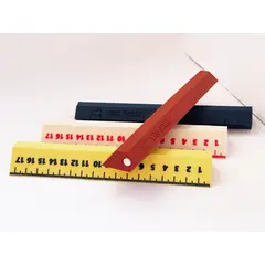 GENERICO - Portalápices de Regla (Pack 4 UN)