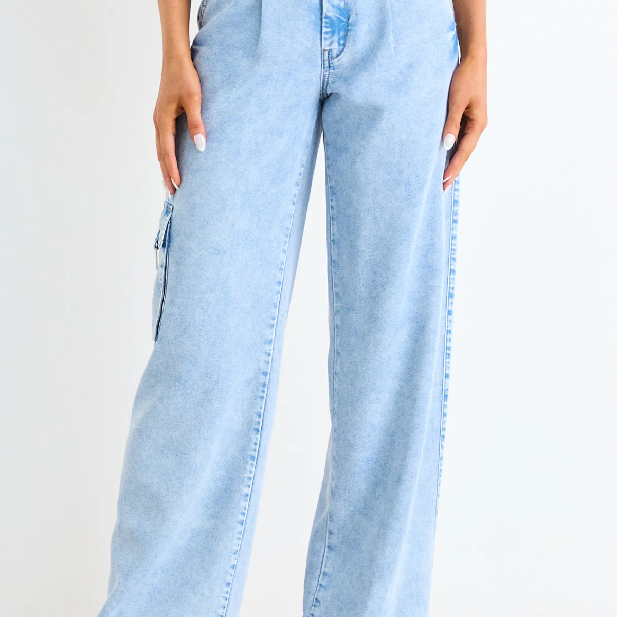 ASH - Jeans Skinny Mujer Celeste Ash