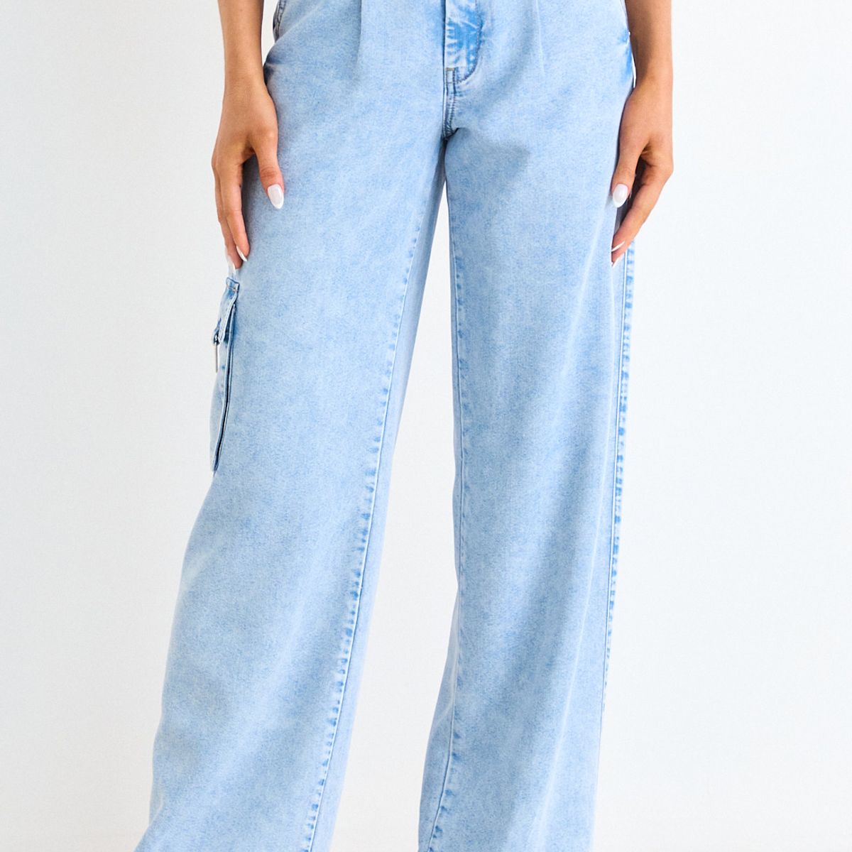 ASH - Jeans Skinny Mujer Celeste Ash