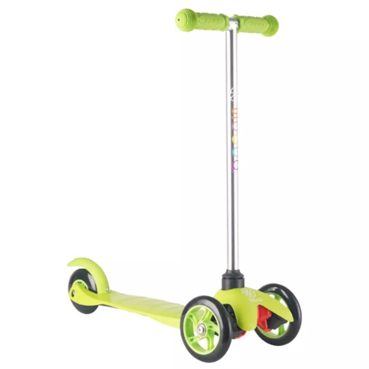 GENERICO - Scooter 3 Ruedas C/Luz ( Folded) Fluor Royal Scoop