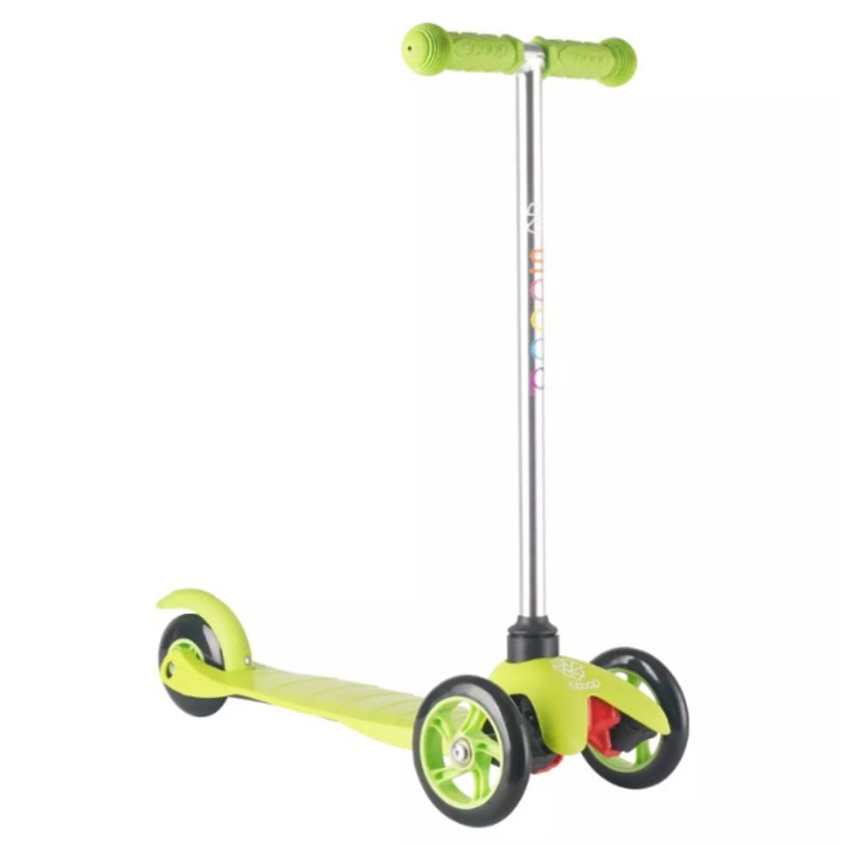 GENERICO - Scooter 3 Ruedas C/Luz ( Folded) Fluor Royal Scoop