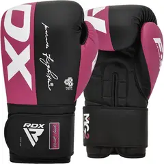 RDX - Guante de Boxeo F4 Rosado 14oz