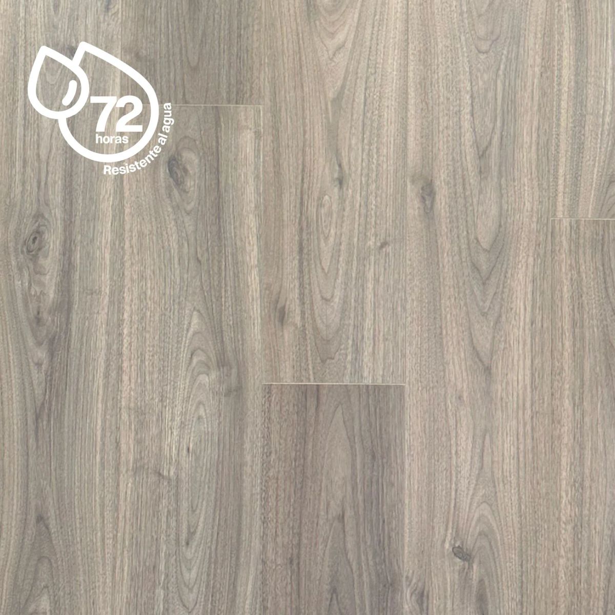 GENERICO - Piso Fotolaminado Light Langley Walnut 1292x193x8 mm