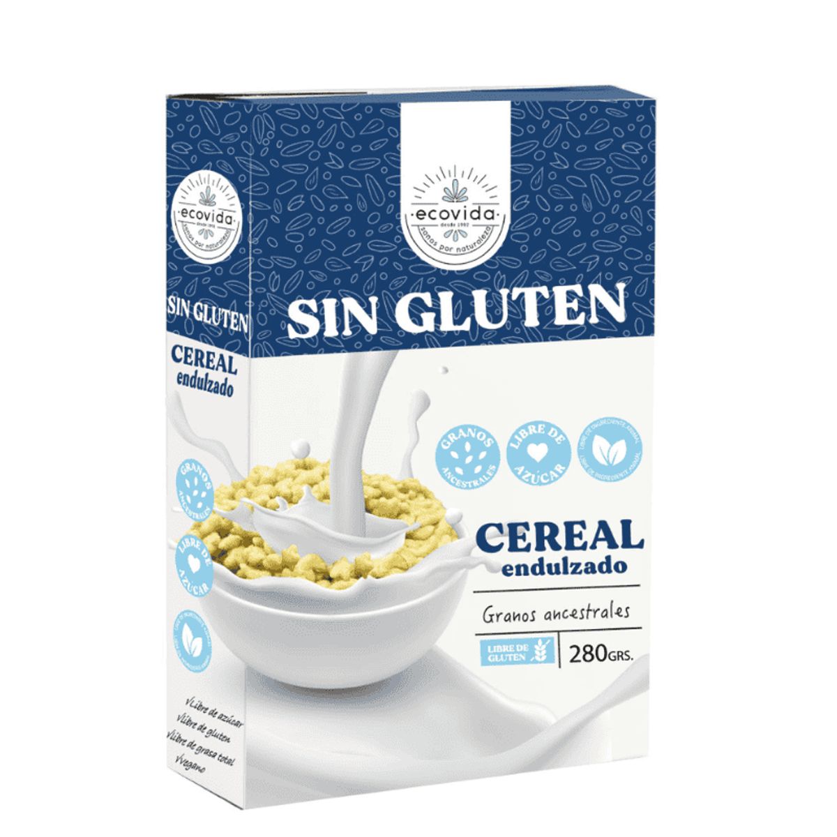ECOVIDA - Ecovida Cereal Endulzado Sin Gluten 280 g