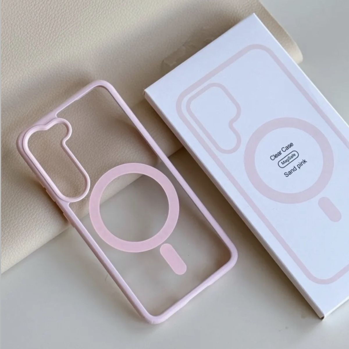 GENERICO - Carcasa Con Magsafe Para Samsung A36 - A56 - Rosado
