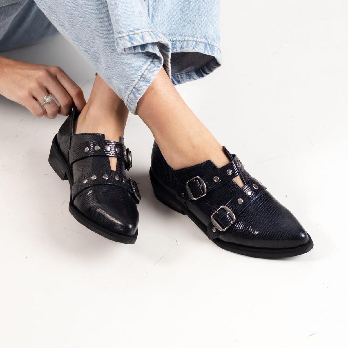 GIANI DAFIRENZE - Zapato Mujer / Juana Azul