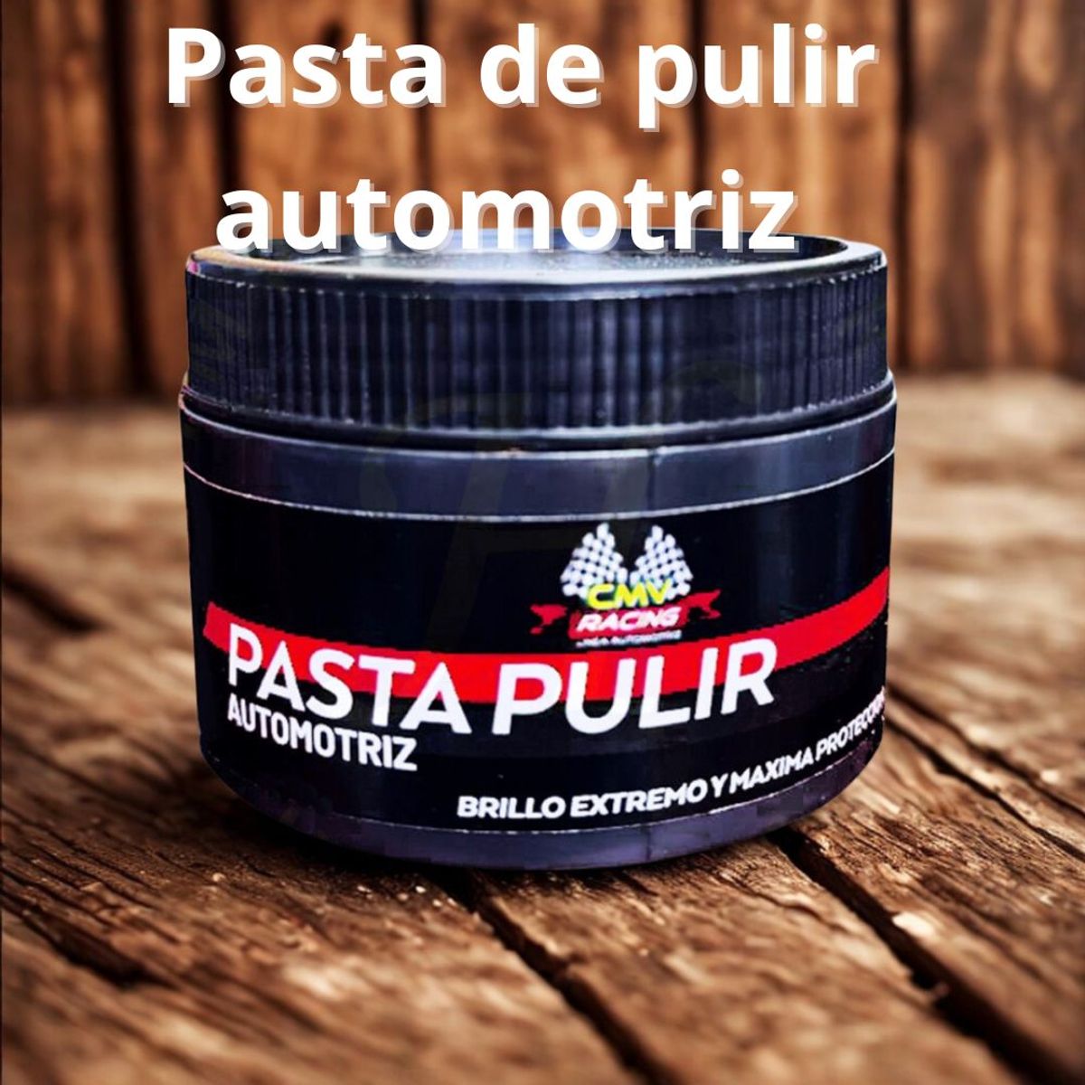 GENERICO - PASTA DE PULIR AUTOMOTRIZ RACING  – BRILLO EXTREMO