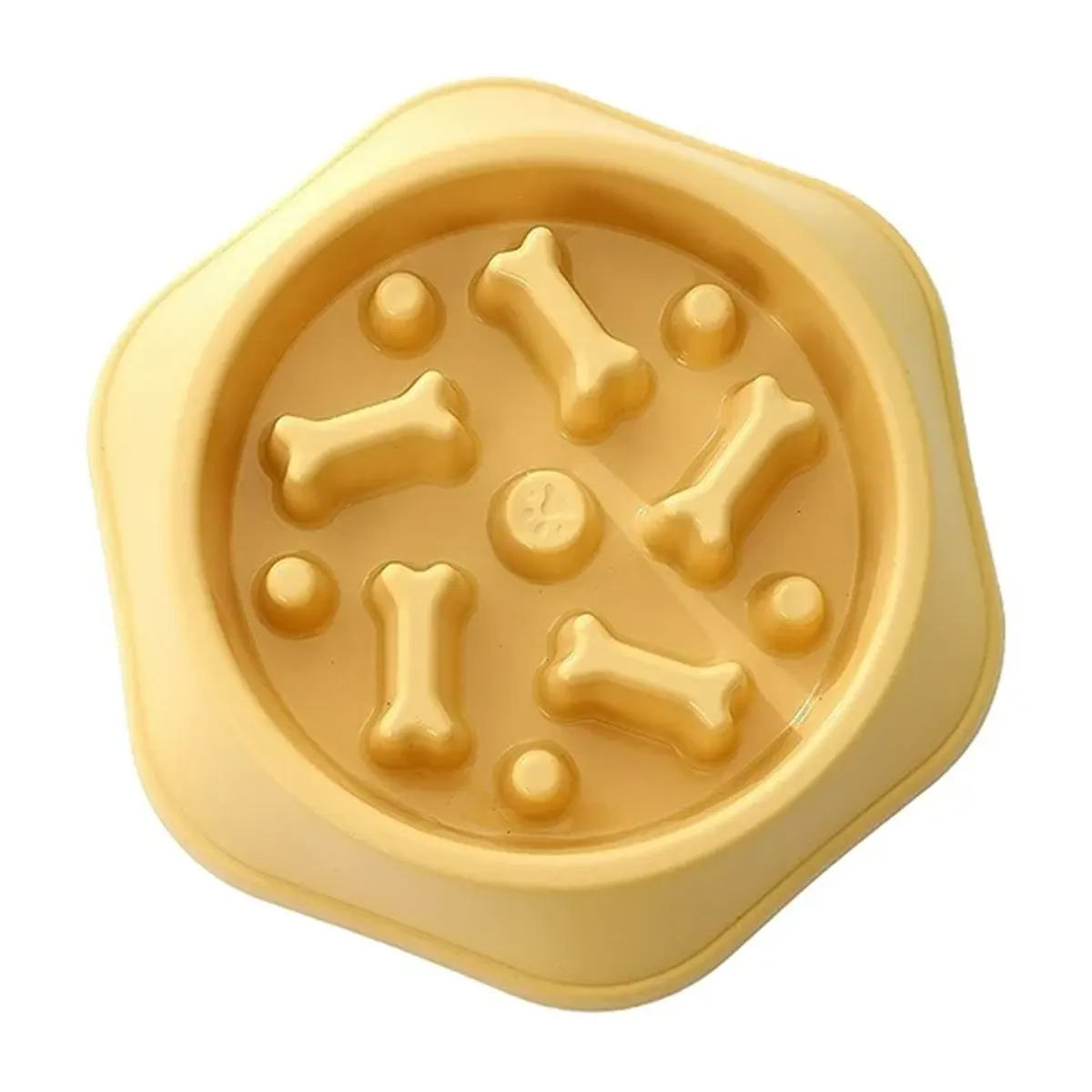 HOOPET - Plato Anti Ansiedad Para Alimentación Lenta De Perros