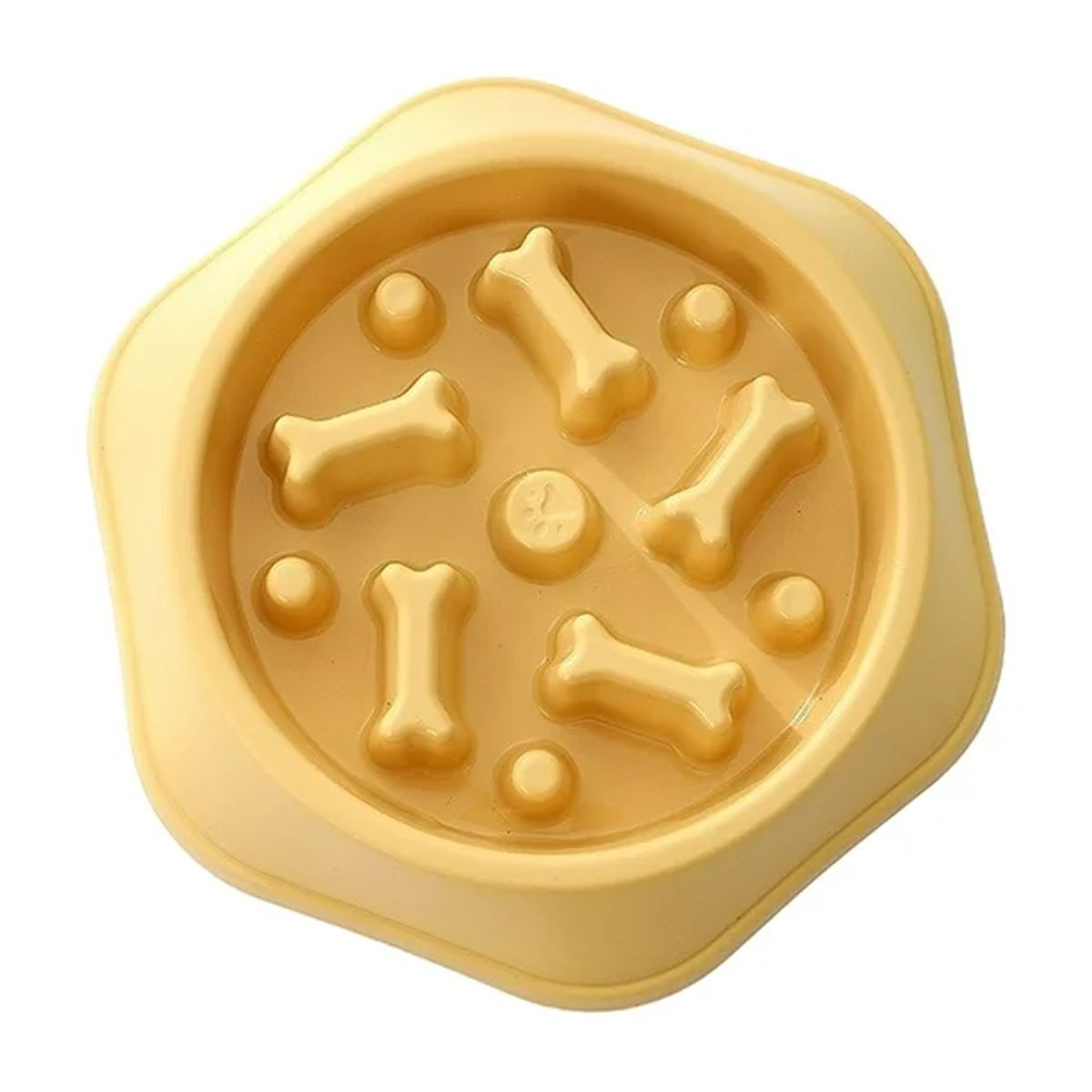 HOOPET - Plato Anti Ansiedad Para Alimentación Lenta De Perros