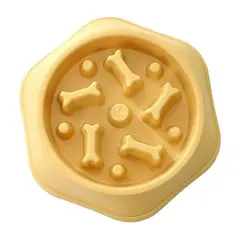 HOOPET - Plato Anti Ansiedad Para Alimentación Lenta De Perros