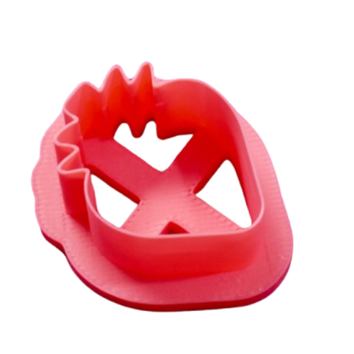 GENERICO - Cortador de galleta con Contorno de Fresa