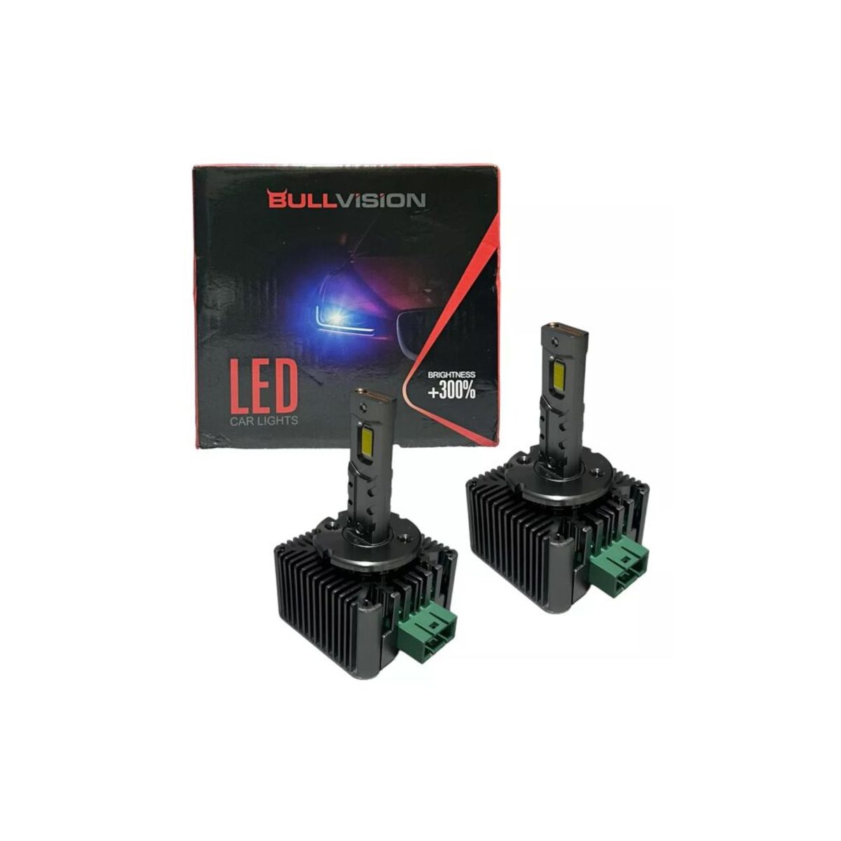 GENERICO - Kit Ampolletas Led D8s Canbus Csp 30000lm 90w para Auto