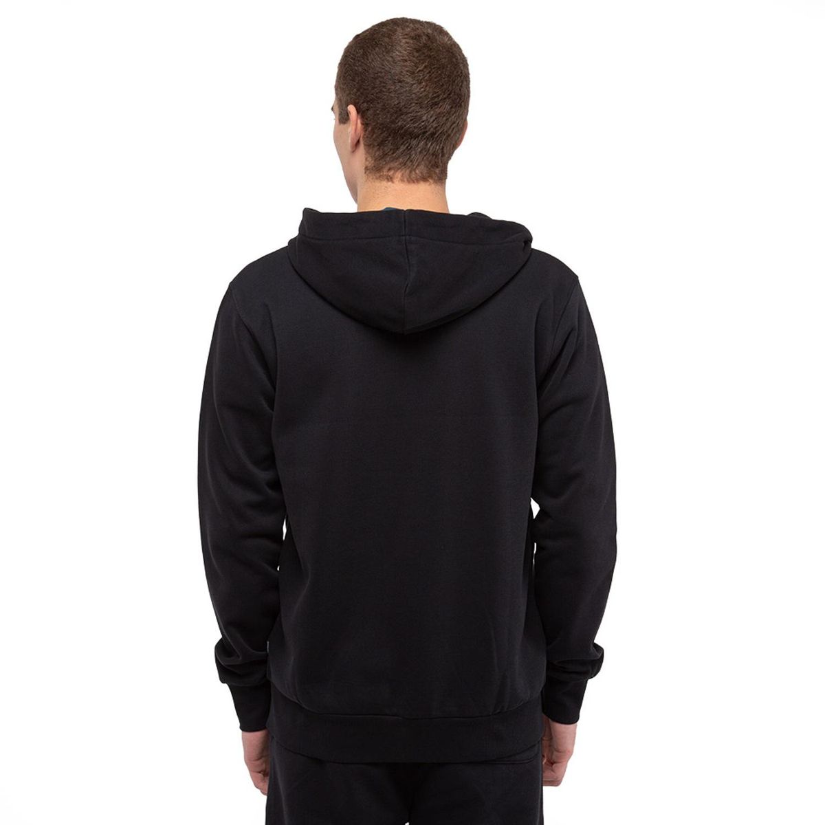 CONVERSE - Polerón Converse Full Zip Star Chevron Hombre Negro