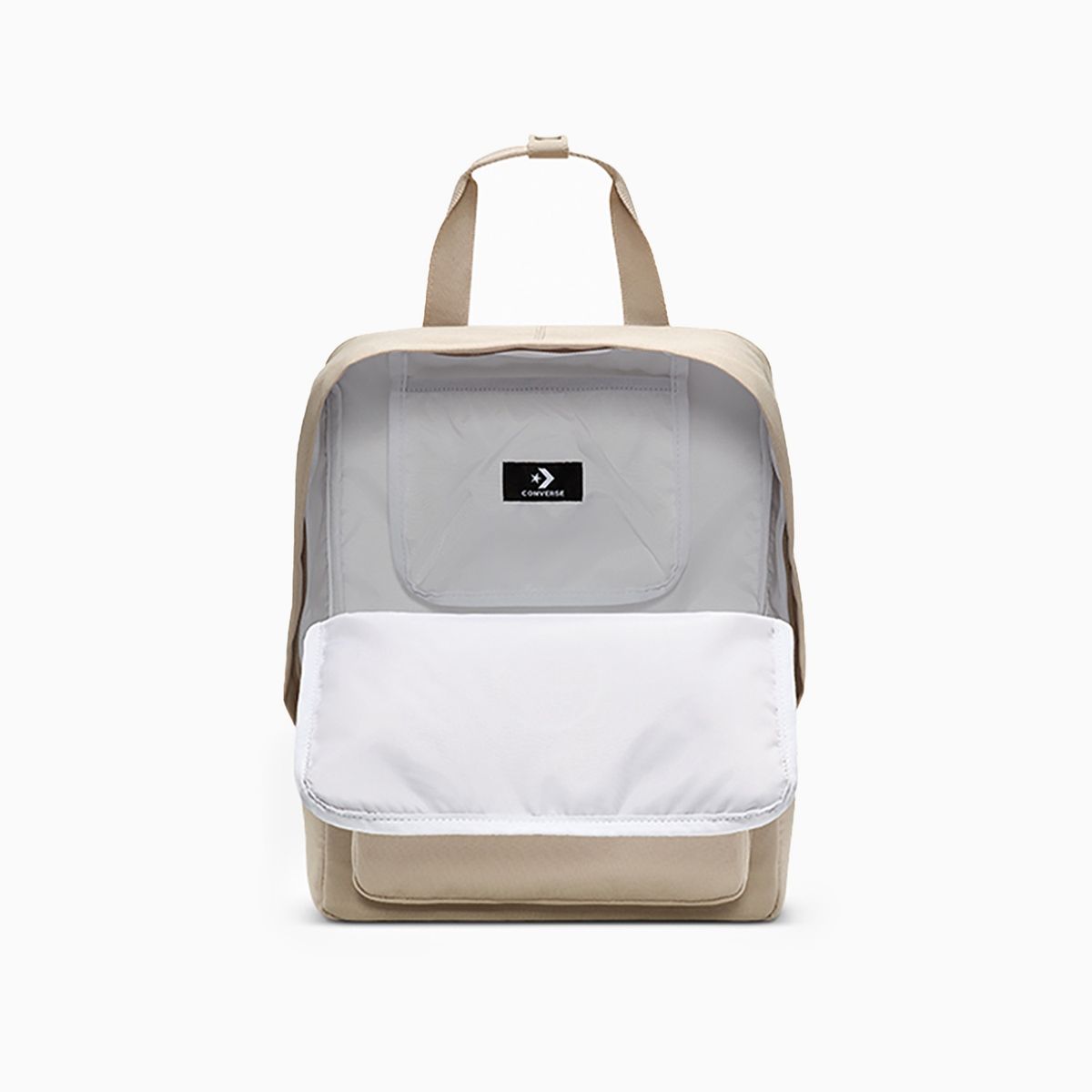CONVERSE - Mochila Converse Small Square Backpack Pap Café Claro