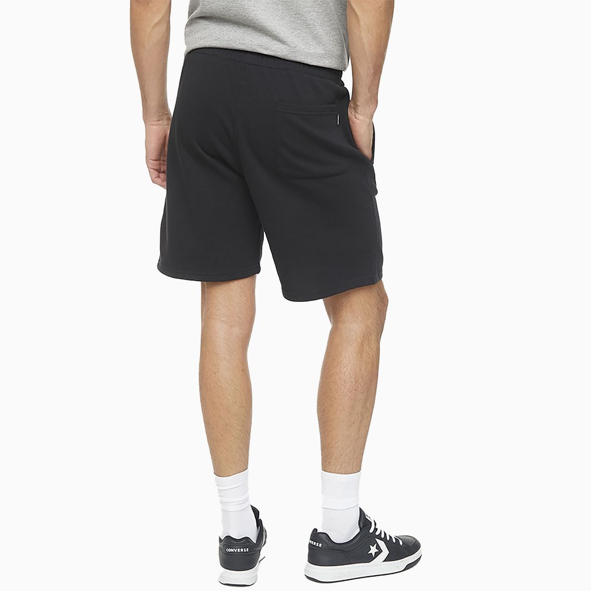 CONVERSE - Short Converse Your Logo Hombre Negro