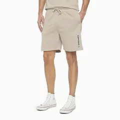 CONVERSE - Short Your Logo Hombre Café Claro