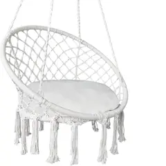 GENERICO - SILLA HAMACA COLGANTE DE MACRAMÉ