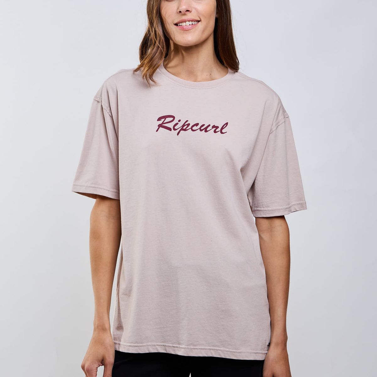 RIP CURL - Polera MC Coral Beige Mujer Rip Curl