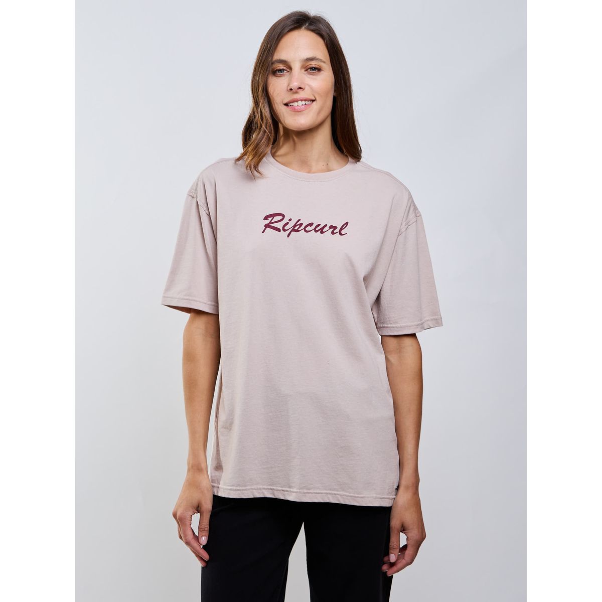 RIP CURL - Polera MC Coral Beige Mujer Rip Curl