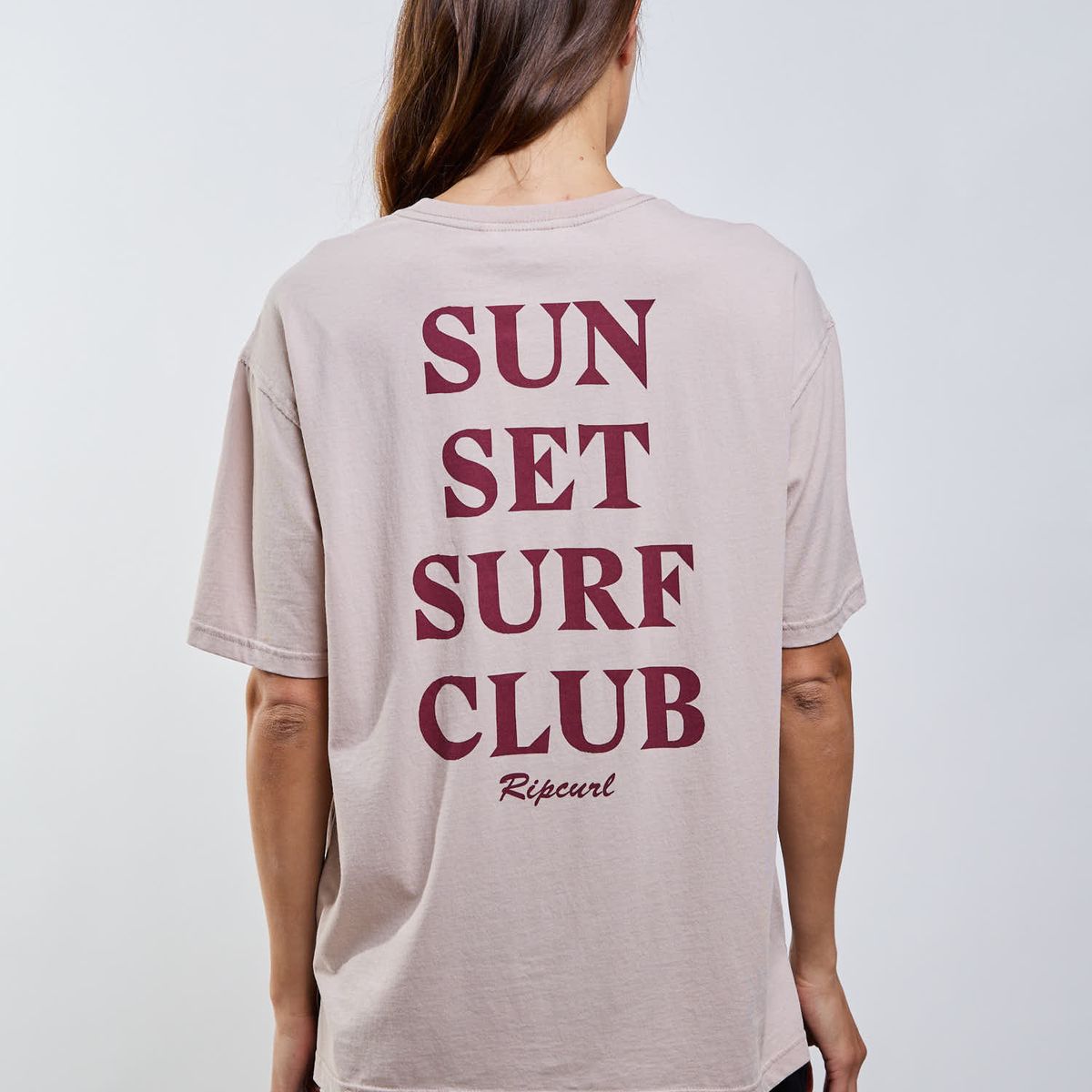 RIP CURL - Polera MC Coral Beige Mujer Rip Curl