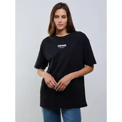 RIP CURL - Polera MC Wave Negro Mujer