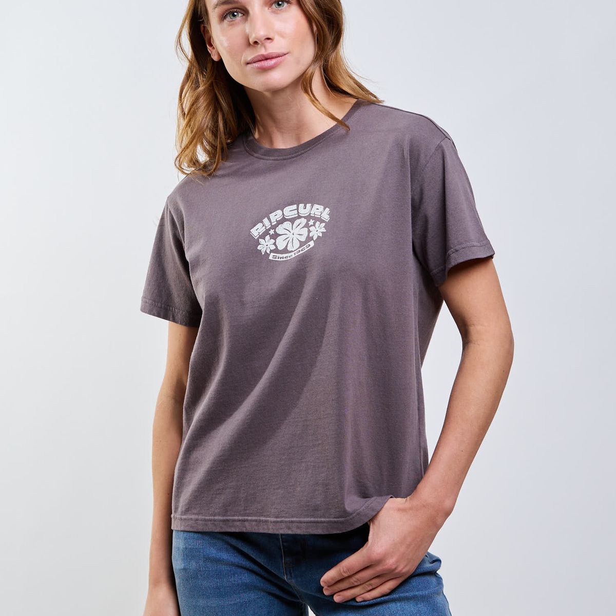 RIP CURL - Polera MC Costa Café Mujer Rip Curl