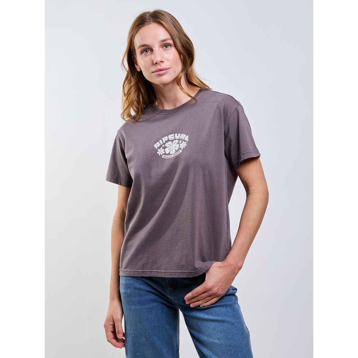 RIP CURL - Polera MC Costa Café Mujer Rip Curl