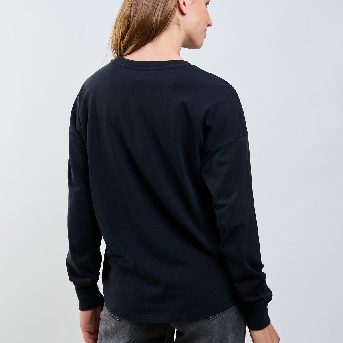 RIP CURL - Polera ML Swell Negro Mujer Rip Curl