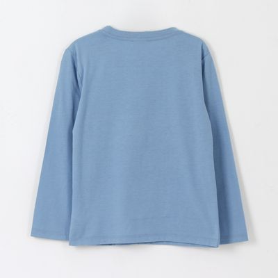 Imagen 2 del producto Polera Manga Larga Niña Guiño Lilo & Stitch Azul