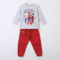 MARVEL - Conjunto Niño Team Up Spidey Blanco