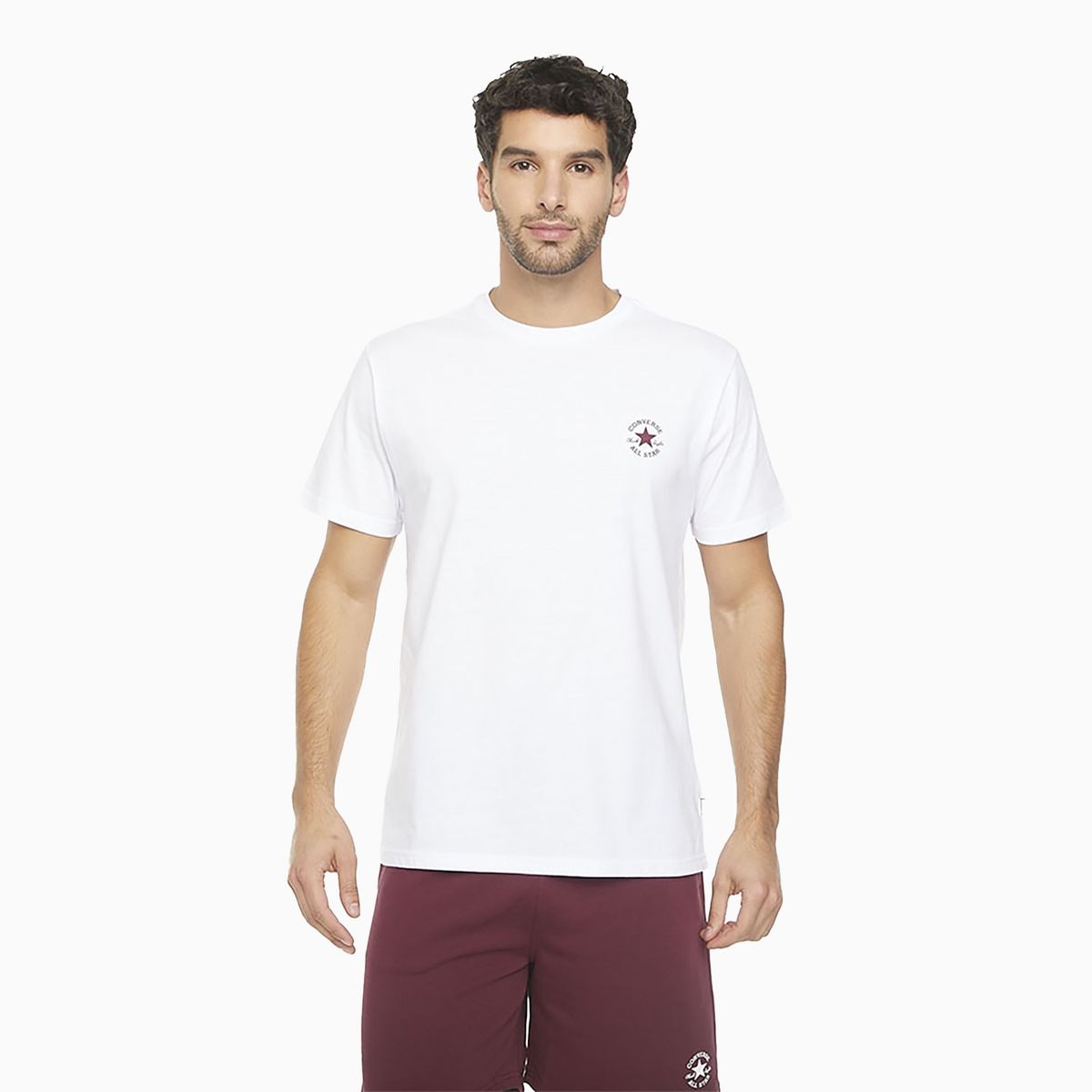 CONVERSE - Polera Converse Chuck Chest Hombre Blanco