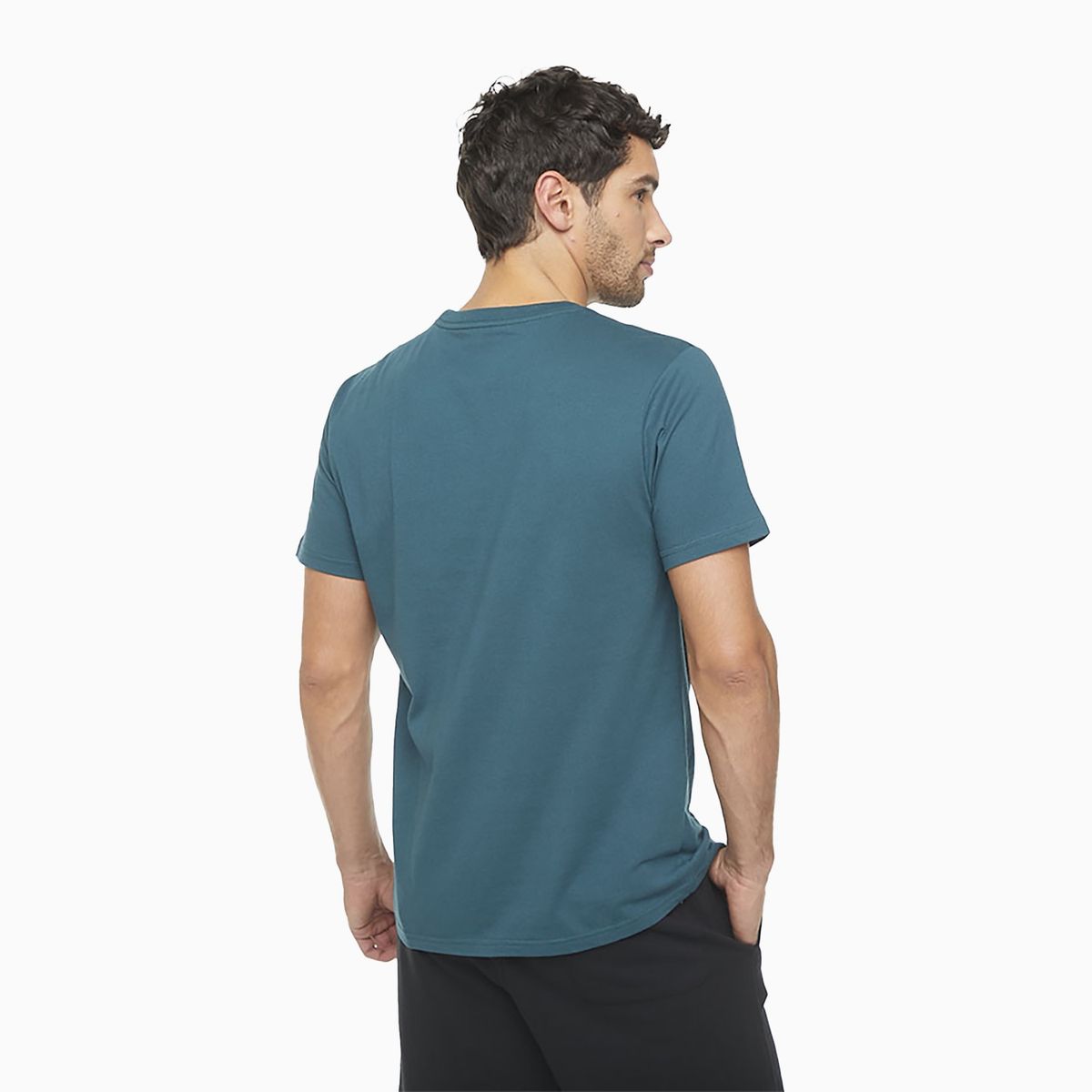 CONVERSE - Polera Converse Your Logo Hombre Verde