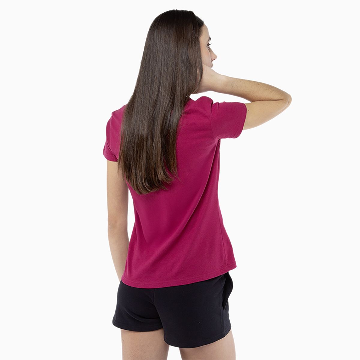 CONVERSE - Polera Converse Chuck Chest Mujer Fucsia