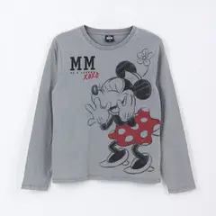 DISNEY - POLERA ML TEENA PERSONAJE MINNIE